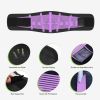 Women's waist training device Neoprene sauna sweat training belt waist shaping belt (purple) size M