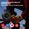 Health Monitor 5 ATM Long Battery Life Smartwatch for Men