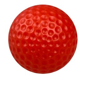 20pcs/pack Golf Hollow Practice Ball; Teaching Practice Ball (Color: Red - Pack Of 20)