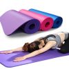 Non-slip NBR Exercise Mat For Yoga Pilates; Home Fitness Accessories